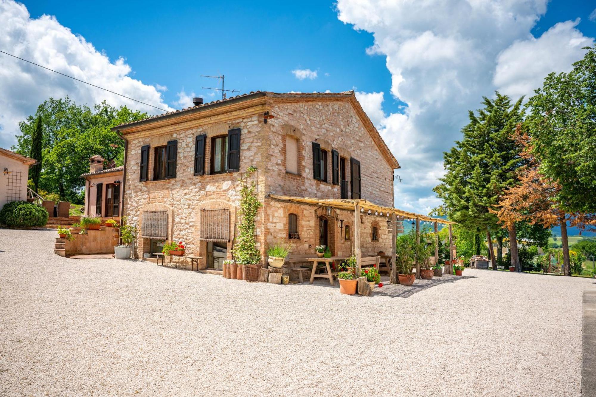 Agriturismo Il Castellaro Sassoferrato Eksteriør bilde
